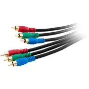 PRO2 LV5196 10M Component Video RCA Lead (Lv5175) 3X RCA Plugs To 3X RCA Plugs (Green, Blue & Red)