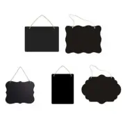 Small Chalkboard Hanging Signs Erasable Double Sided Chalkboard Sign for Wedding
