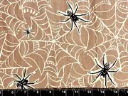 Tina Scrap Spiderweb Spider Web Spooktacular Too Halloween 9"x21" Cotton Fabric