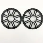 2- 3" Full Metal Aluminum Speaker Cover Grill For Car Audio DJ PA Speaker Black