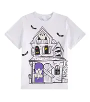 [Stella McCartney Kids] Stella McCartney Kids Printed cotton jersey T-shirt Y 3 white