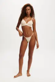 [Body] Body - Tiny Invisible Tanga G String - (r) frappe L (R) FRAPPE