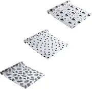 LIFKOME 3 Rolls Kitchen Paper Hanging Drawers for Closet Oilproof Cushion Wire Shelves Liner Drawer Mats for Kitchen Cabinets Waterproof Drawer Liner Shelving Eva Shelf Cupboard