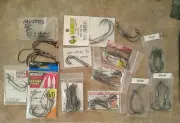 80+NEW HOOK LOT- OWNER,GAMAKATSU,CHAPMAN,MUSTAD- MANY SIZE BASS SOFT BAIT HOOKS