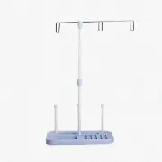ThreadMaster Trio: Lightweight Universal Spool Holder for Home Sewing & Embroide