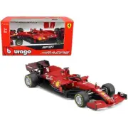 BBURAGO 1:43 Signature FERRARI F1 SF21 #16 Charles LeClerc Model Car NEW IN BOX