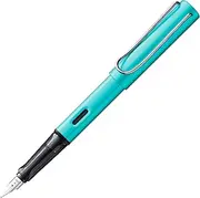 LAMY AL-star turmaline - Fountain Pen with ergonomic grip & polished steel nib in size F - lightweight aluminum body - including LAMY T 10 blue cartridge - Right-Handed