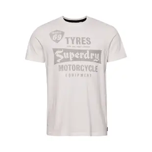 SUPERDRY 男裝 短袖T恤 Vintage Reworked Classic 米白