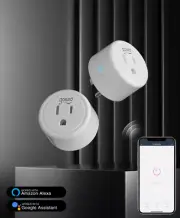 2 Pack Gosund Mini Wifi Smart Plug Works w/ Alexa,Google 2.4GHz Only, FREE SHIP