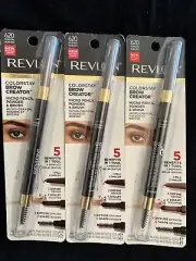 SEALED 3PK Revlon ColorStay Brow Creator Micro Pencil Powder & Brush, Auburn 620