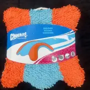 New Chuckit! Indoor Flying Squirrel Dog Frisbee Toy Fetch Blue Orange Flying Toy