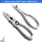 Heavy Duty Cantilever Clipper Podiatry Nail Nipper Cutter Moon Shape Chiropody