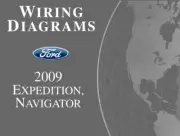 2009 Ford Expedition Lincoln Navigator Truck Wiring Diagrams Schematics Manual