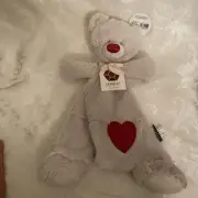 Birthstone Color Garnet Demdaco Childrens Stuffed Animal Blankie Bear January