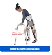 Leg Rehabilitation Waist Brace Knee Support Adjustable Ligament Strain Orthosis Meniscus Rehabilitation Ankle Orthosis Corrector Both Leg and Ankle
