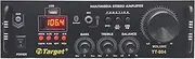 TARGET – TT 804 HIGH POWER METAL (4) TRANSISTOR STEREO AMPLIFIER WITH 100 WATTS OUTPUT USB,AUX,MIC,BLUTHOOTH,AV,2RC-BUILT IN BLUETHOOTH, PERFECT FOR HOME AND OUTDOOR