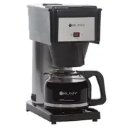 BUNN Speed Brew 10 Cup Coffee Maker Black Fast Brewing with Drip Free Carafe