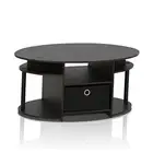 Coffee Table With Bin,15079WNBK Walnut
