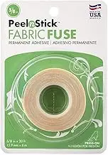 Therm O Web PeelnStick Fabric Fuse Tape 5/8 Inch x 20 Feet (3346)
