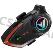 Wireless Headset Bluetooth 5.0 Hands-Free Voice Assistant For Motorcycle Helmet