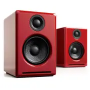Audioengine 2+ Wireless Desktop Speakers - Gloss Red (90027135)