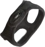 ChokeFree Velpro Mesh Pet Shoulder Harness Collar, 12", Black