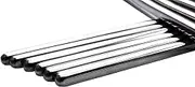 Stainless Steel Chopsticks Metal Chinese Chopsticks (10 Pairs)