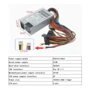 FSP FSP270-60LE 270W Mini ITX 1U Server Power Supply PSU Flex ATX LCD Port 4pin