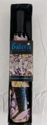 Galleria Folding Umbrella Van Gogh IRIS Style 30206 NEW