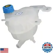 TRQ Radiator Coolant Reservoir Expansion Tank Overflow Bottle Compatible with