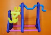 ⭐️⭐️⭐️⭐️⭐️ NEW WowWee Fingerlings Monkey See-Saw Playground Playset Toy