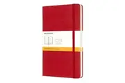 Moleskine Classic Hard Cover Notebook Ruled Office Student Planner L Scarlet Red