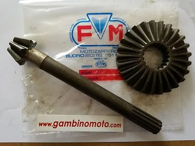 Pair Conical Tiller Fm 430 - 440 Teeth Pinion 7 Teeth Sprocket 25