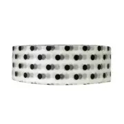 Wrapables Colorful Patterns Washi Masking Tape Black and White Dots