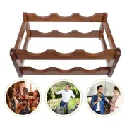 Wooden Wine Shelf Wine Display Rack Diy Wood Wine Rack Modular Wine Rack