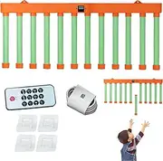 Falling Sticks Catching Game - Reflex Challenge Game, Speed Adjustable Reaction Training Toy, Rechargeable Reaction Training Toy, Hand-Eye Coordination Games, Falling Sticks Toy for Kindergarten, Home