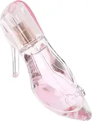 High Heels Perfume Citrus Cologne Perfume Deortive Shoes High Heels Christams Ornaments Lataffah Women Bowtie Shoes Decoration Glass Slippers Princess Slipper Decor Pink Liquid