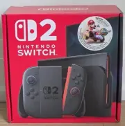 Nintendo Switch 2 Console + Mario Kart World Game Bundle In Hand Fast Shipping