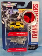 Micro Machines Transformers Bumblebee & Megatron 2 Pack New