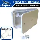 Jayco Caravan Triple Water Filler Inlet Mains & 2 Tanks Camper Trailer Expanda