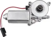 [MiCCiKA] 373566 RV Awning Motor Replacement Universal Connector Motor Compatible with Solera Power Awnings Motor ，with Single 2-Way Connector, 12-Volt DC 75-RPM