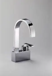 $2200 Dornbracht 33513780-000010/143453 Mem Single Lever Faucet w/ Base CHROME