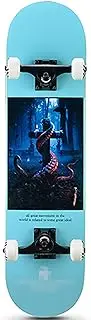 Sports Adult Skateboard, (Octopus Pattern) Double Cocked Four-Wheel 31-inch AAA Maple Road Skateboard Suitable for Young Adults