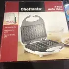 Genuine Chefmate (WM-77) 2 Slice Waffle Maker With Ready Light
