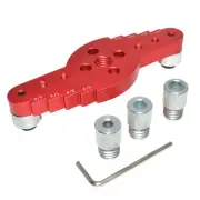 Vertical Pocket Jig Hole Woodworking Doweling Jig Set Self Centering Drill Guide