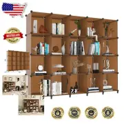 20-Cube Storage Organizer - Stylish Closet Shelf for Kids & Bathroom Essentials