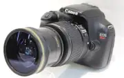 0.14x Ultra Fisheye Macro Lens For Canon EOS Rebel T3i T4i T5i 50D 60D 70D SL1