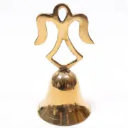 Solid Brass Angel Bell, 3", Hand Bell (Single)