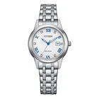 Citizen Women's EcoDrive Dress Stainless Steel Analogue Watch FE124081A - Silver