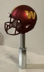 Washington Commanders Redskins Football Team Mini Helmet NFL Beer Tap Handle Keg